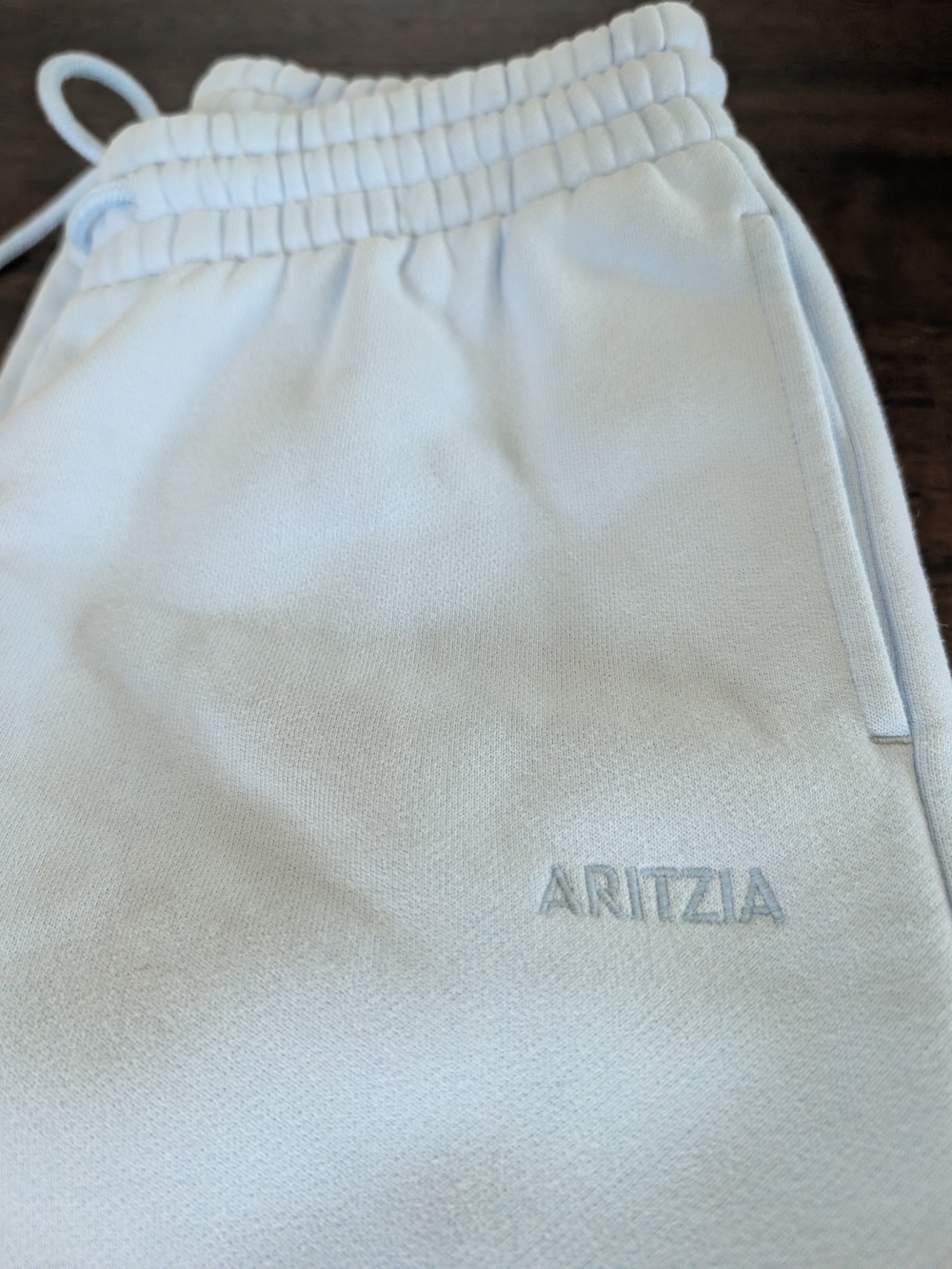 Aritzia light bkue Sweatpants - soft. new, never worn.